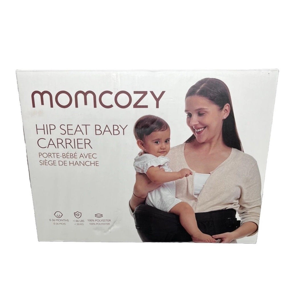 Gray Momcozy Hip Carrier